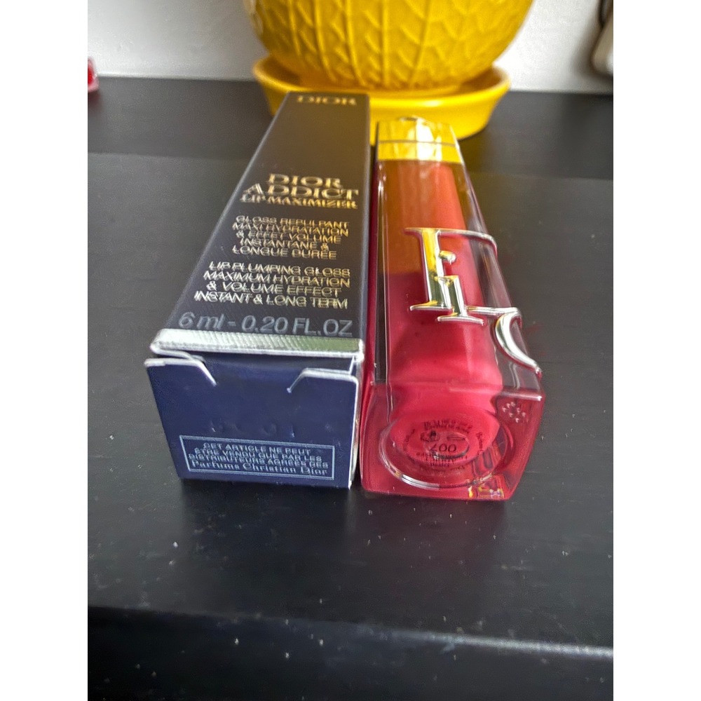 Dior Addict Lip Maximizer Plumping Gloss 007‎ raspberry 6ml NIB - Picture 2 of 2